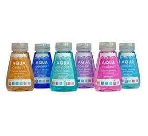 Aqua-Couleur "FUCHSIA" = rot, 180 ml für private Pools
