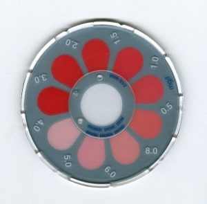 Contour Komparator-Scheibe "BROM"