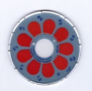 Contour Komparator-Scheibe "FLUORIDE"