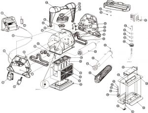 Ersatzteile für elektrische Poolsauger