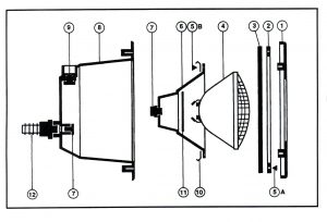 Unterwasser-Scheinwerfer-Ersatzeile