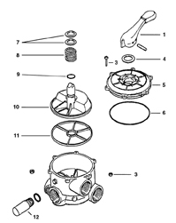 4- und 6-Wege-Ventile-Ersatzteile